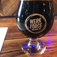 Photo taken at Werk Force Brewing Co. by Bob P. on 4/22/2023