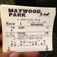 4/12/2013에 Truth D.님이 Maywood Park Racetrack에서 찍은 사진