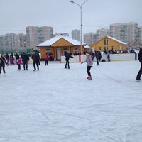 Photo taken at Каток в парке им. Артема Боровика by Natalia A. on 1/1/2013