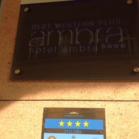Das Foto wurde bei Best Western Plus Hotel Ambra von Alexsandr B. am 2/16/2014 aufgenommen