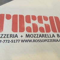 Photo taken at Rosso Pizzeria &amp;amp; Mozzarella Bar by Tony L. on 10/26/2014