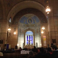 Photo taken at Sacred Heart Church by Roy G. on 3/17/2013