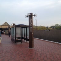 Photo taken at East Falls Church Metro Station by Roy G. on 4/17/2013