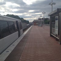 Photo taken at Wiehle-Reston East Metro Station by Roy G. on 5/13/2015