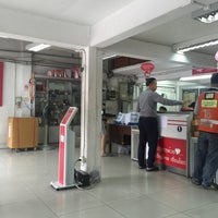 Photo taken at Klong Kum Post Office by Dong P. on 4/19/2016