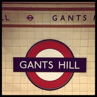 Photo taken at Gants Hill London Underground Station by Demsi on 10/8/2013