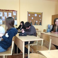 Photo taken at Школа №1970 by Nadia G. on 12/24/2012