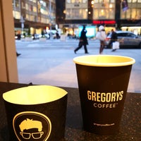 Photo taken at Gregorys Coffee by M. E on 1/28/2020