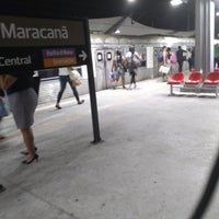 Photo taken at SuperVia - Maracanã Train Station by Fabiano R. on 7/3/2018