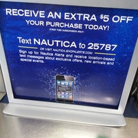 Photo taken at Nautica Outlet by Lisa R. on 2/19/2013