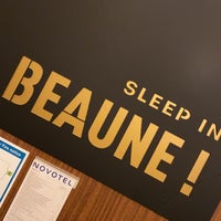 Photo taken at Novotel Hotel Beaune by Mansoor on 8/11/2022