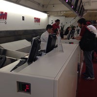 Photo taken at TAM Airlines Ticket Counter by Diana A. on 10/3/2013