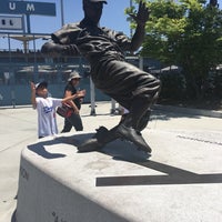 Photo taken at Jackie Robinson Statue by Roman A. on 6/28/2018