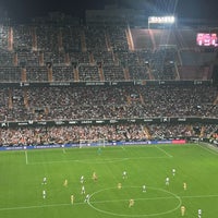 Photo taken at Mestalla Stadium by Hadeel🌱 on 10/30/2022