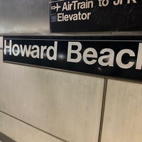 Photo taken at MTA Subway - Howard Beach/JFK Airport (A) by Wilson T. on 8/3/2023