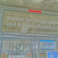 Photo taken at NIG Institut für Geographie by Carina S. on 3/13/2013
