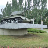 Photo taken at Монумент радянським воїнам-танкістам визволителям Києва / Танк by Max C. on 7/6/2017