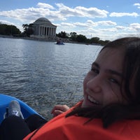 Photo taken at Tidal Basin Paddle Boats by Beau on 4/26/2015