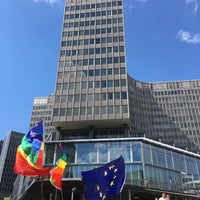 Photo taken at Belgian Pride by José João M. on 5/20/2017