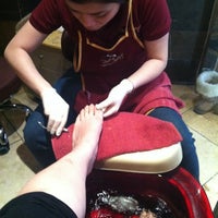 Photo taken at Red Carpet Nails &amp;amp; Spa by Marissa V. on 1/5/2013