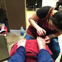 Photo taken at Red Carpet Nails &amp; Spa by Marissa V. on 11/28/2012