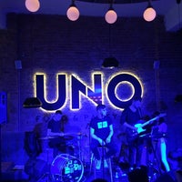Photo taken at UNO. Food&amp;amp;Party bar by In K. on 9/7/2014