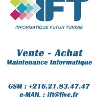 Photo taken at IFT Informatique Tunisie, Vente par détails et en Gros by Mohamed K. on 3/27/2014