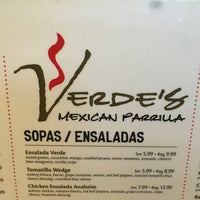 Снимок сделан в Verde&amp;#39;s Mexican Parrilla пользователем Juan B. 8/21/2016