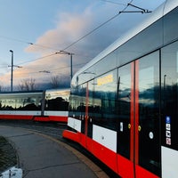 Photo taken at Divoká Šárka (tram) by Pavel K. on 12/15/2019