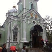Photo taken at Церковь Преподобных Серафима Саровского by Оксана А. on 4/23/2014