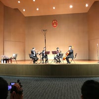 Photo taken at หอแสดงดนตรี by Pete W. on 3/6/2018