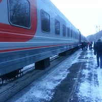 Photo taken at Фирменный поезд &amp;quot;Ульяновск&amp;quot; 21/22 by Alex S. on 3/11/2013