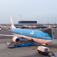 Photo taken at KLM Flight KL1665 [AMS - BCN] by Vincent v. on 3/9/2016