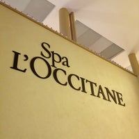 Photo taken at Spa l&amp;#39;Occitane by Clyne on 12/26/2012