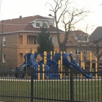 Photo taken at Hanson Park Playground by Pam D. on 11/21/2017