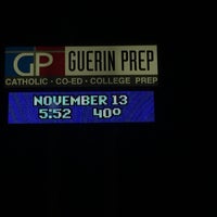 Photo taken at Guerin Prep High School by Pam D. on 11/13/2017