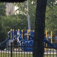 Photo taken at Hanson Park Playground by Pam D. on 8/28/2017