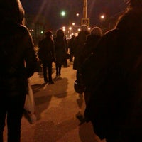 Photo taken at Ост. ул. Эльменя by Violetta S. on 11/20/2012