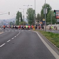 Photo taken at ČSOB Bratislava Marathon by Stanislav N. on 4/6/2014