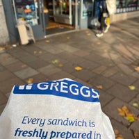 Photo taken at Greggs by Mark I. on 11/13/2020
