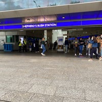 Photo taken at Shepherd&#39;s Bush London Underground Station by Mark I. on 9/4/2020