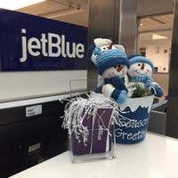 Photo taken at jetBlue Ticket Counter by Frederic D. on 12/14/2016