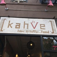Photo taken at Kahve by Frederic D. on 6/9/2017