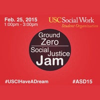 Photo taken at USC School of Social Work by Jabari N. on 2/21/2015