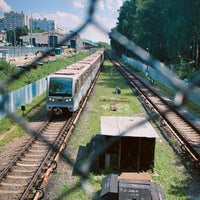 Photo taken at metro Izmaylovskaya by ania a. on 7/10/2021