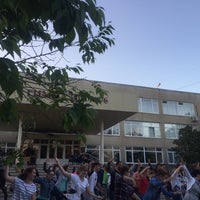 Photo taken at Гимназия №76 by Kate 👀 on 5/19/2015