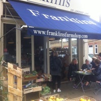 Photo taken at Franklins Restaurant by Sela Y. on 10/20/2012