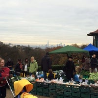 Photo taken at Horniman Farmers&amp;#39; Market by Sela Y. on 12/7/2013
