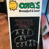 Photo taken at Cora&amp;#39;s Breakfast &amp;amp; Lunch by Mark S. on 11/25/2017