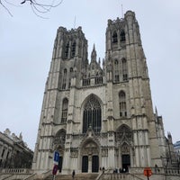 Photo taken at Cathedral of St. Michael and St. Gudula by Jake Z. on 1/4/2019